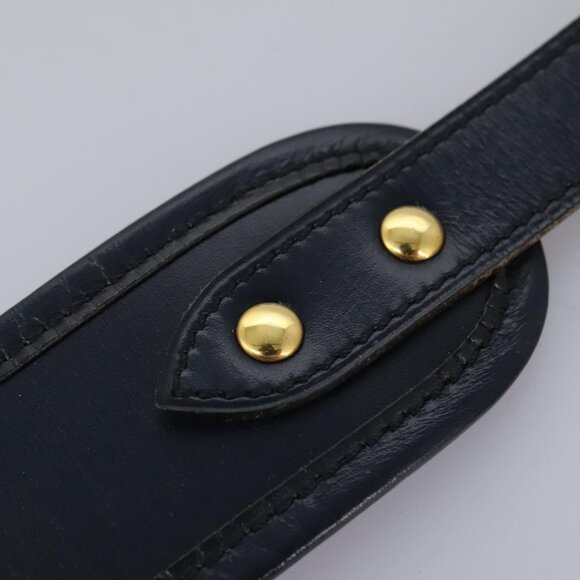 HERMES Constance Belt Leather Navy Auth am7633